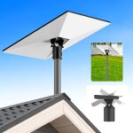 Letnerny - starlink adaptateur de tube gen 3 pour tube de 2, 5 a 5, 8 cm, plaque d'adaptation starlink ...