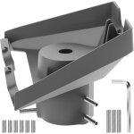 Letnerny - starlink gen 3 adaptateur de roue tubulaire starlink pole mount gen 3, support starlink gen ...