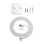 Letnerny - support pour home (2e gnration + ), kit de montage mural complet, fixation elgante pour ...