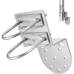 Letnerny - support de serrage pour mt d'antenne avec boulon en u - supports de montage extrieurs - ...