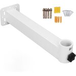 Letnerny - support de toit pour poteau mural a kit de support sur poteau l, adaptateur de tuyau satellite ... Letnerny - support de toit pour poteau mural a kit de support sur poteau l, adaptateur de tuyau satellite ...