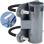 Letnerny - support de tuyau pour mt d'antenne pour starlink, rglable en forme de u support antenne, ...