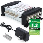 Letnerny - [ test trs bien * ] commutateur multiple 9 / 8 pour lnb quattro & quad lnb, commutateur multiple ...