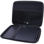 Letnerny - tui rigide housse pour wacom intuos tablette graphique stylet (taille s / ctl - 4100 series) ...