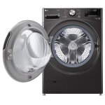 Lg f20p12bst machine � laver chargement frontal 20 kg 1000 tr / min noir, acier