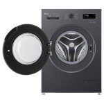 Lg f94b15mbs machine � laver chargement frontal 9 kg 1310 tr / min noir