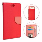 Lg g2 etui housse folio fushia faon cuir textur avec porte cartes et surpiqres apparentes by ph26 ...