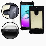 Lg optimus f5 coque arrire faon cuir or gold contours en silicone gel anti - chocs by ph26