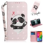 Lg q8 coque, saturcase beau 3d motif pu cuir magntique flip portefeuille support porte - carte protecteur ...