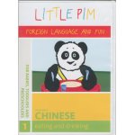 Little pim eating and drinking mandarin chinois