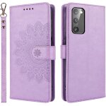 Ljhid - etui coque pour samsung galaxy s20 protection housse en premium cuir pu pochette rabat clapet ...