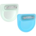 Loc - 2 etuis airtag cachs, etui pour traceur gps, support airtag, peut etre fix aux vtements et brille ...