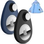 Loc - pour airtag lot de 2 coques de suivi gps anti - retrait pour enfants, personnes ages, animaux ...