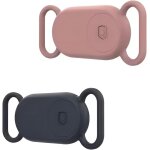 Loc - porte - colliers pour samsung galaxy smarttag 2, coque etui silicone impermable rsistant aux ...