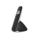 Logicom aura 150 - t�l�phone sans fil avec id d'appelant - dectgap - noir