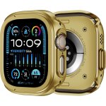 Loranka - 2 en 1 mise a jour m�tal coque compatible avec apple watch ultra / ultra 2 49mm avec couverture ...