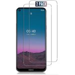 Lot de 2 films de protection d'ecran en verre trempe incassable nokia 5. 4 Lot de 2 films de protection d'ecran en verre trempe incassable nokia 5. 4