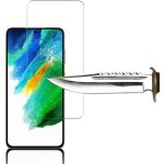 Lot 2 films vitre verre tremp� de protection d'�cran pour samsung galaxy s21 fe 5g 6. 4'' transparent ...