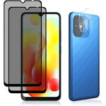 Lot 2 + 2 protecteurs d'cran vie prive 3d + protections objectif en verre tremp 9h pour xiaomi redmi ...