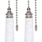 Lot de 2 rallonges de chaîne avec connecteur pour plafonniers, ventilateurs et lampes de bureau ¿ motif ... Lot de 2 rallonges de chaîne avec connecteur pour plafonniers, ventilateurs et lampes de bureau ¿ motif ...