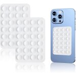 Lot de 2 supports universels a ventouse pour tlphone portable - pour iphone, samsung et plus - autocollant, ...