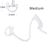 Lot de 2 tubes à air acoustique de rechange avec oreillettes compatibles avec motorola kenwood talkie ... Lot de 2 tubes à air acoustique de rechange avec oreillettes compatibles avec motorola kenwood talkie ...