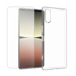 Lot de 2 verre tremp� pour sony xperia 5 v 6. 1  xq - de54 + coque de protection transparente souple ...