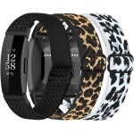 Lot de 3 bracelets elastiques en nylon compatibles avec fitbit inspire 2 / inspire hr / inspire / ace ...