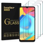 Lot de 3 film protection ecran en verre tremp� pour honor 70 lite / honor x8 5g / honor x6 / realme c30 ...