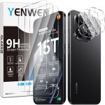 Lot de 3 films de protection d'ecran pour xiaomi 15t 5g / 15t pro 5g en verre tremp� avec 3 protections ...