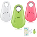 Lot de 3 mini - traceurs gps sans fil multicolores, dtecteurs de cls intelligents, alarme anti - perte ...
