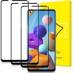 Lot de 3, verre tremp� pour samsung galaxy a21s [couverture compl�te] [vitre protecteur 9h duret�] [sans ...