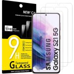 Lot 3, verre trempe samsung galaxy s21 5g (6. 2 ), film protection ecran - anti rayures - sans bulles ...