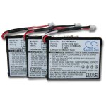 Vhbw 3x batterie compatible avec aeg fame 510 t�l�phone fixe sans fil (500mah, 3, 7v, li - ion)