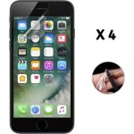 Lot de 4 films protection pour iphone 6 / 6s - protecteur ecran en plastique anti rayure ultra mince ...