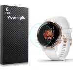 Lot de 6 films de protection d'��cran compatibles avec garmin venu 2s pour montre intelligente - transparent ...
