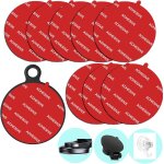 Lot de 8 adhsifs de rechange a trs haute adhrence pour tableau de bord / pare - brise - support de ...