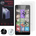 Lot / pack de 2 films verre tremp pour microsoft nokia lumia 540 dual sim protection d'cran