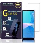 Lot / pack de 2 films verre tremp pour sony xperia 10 iii / xperia 10 iii lite 6. 0  protection d'cran ...