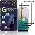 Lot / pack de 3 films verre trempé pour nokia c32 6. 5 de protection d'écran - couleur noir Lot / pack de 3 films verre trempé pour nokia c32 6. 5 de protection d'écran - couleur noir