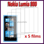 Lot / pack de 5 films pour nokia lumia 800 3. 7 protection d'écran clear transparent Lot / pack de 5 films pour nokia lumia 800 3. 7 protection d'écran clear transparent