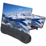 Loupe de l'�cran avec haut - parleur pour smartphone, 12 pouces 6d hd �cran du projecteur pour films, ...