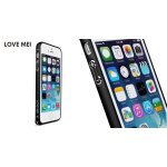 Love mei coque bumper aluminium ultra leger pour iphone samsung, couleur: noir black 2, smartphone: apple ... Love mei coque bumper aluminium ultra leger pour iphone samsung, couleur: noir black 2, smartphone: apple ...