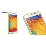 Love mei coque bumper aluminium ultra leger pour iphone samsung, couleur: or gold 4, smartphone: samsung ...