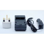 Lp - e8 lpe8 mur de batterie chargeur de voiture 2in1 pour canon eos 550d 600d 650d 700d avec un adapt ...