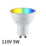 Lugh - 110v 5w - oui5w 7w 9w 220v 110v tuya wifi intelligent gu10 led ampoule projecteur alexa lampe ...