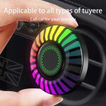 Lumi�re d'ambiance led magique pour voiture, aromath�rapie, application bluetooth, capteur de couleur, ...