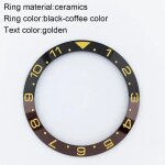 Lunette gmt 38 - 30. 7mm, revêtement en céramique / aluminium luminescent 24 / 12, inserts de lunette ... Lunette gmt 38 - 30. 7mm, revêtement en céramique / aluminium luminescent 24 / 12, inserts de lunette ...