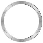 Lunette de montre en acier avec fuseau horaire, protection m�tallique pour garmin fenix 8 solar edition ...