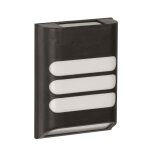 Luxform applique murale de jardin led solaire intelligente rana 15 lm